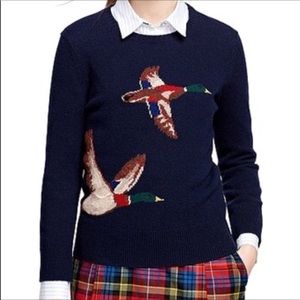 Brooks Brothers duck sweater